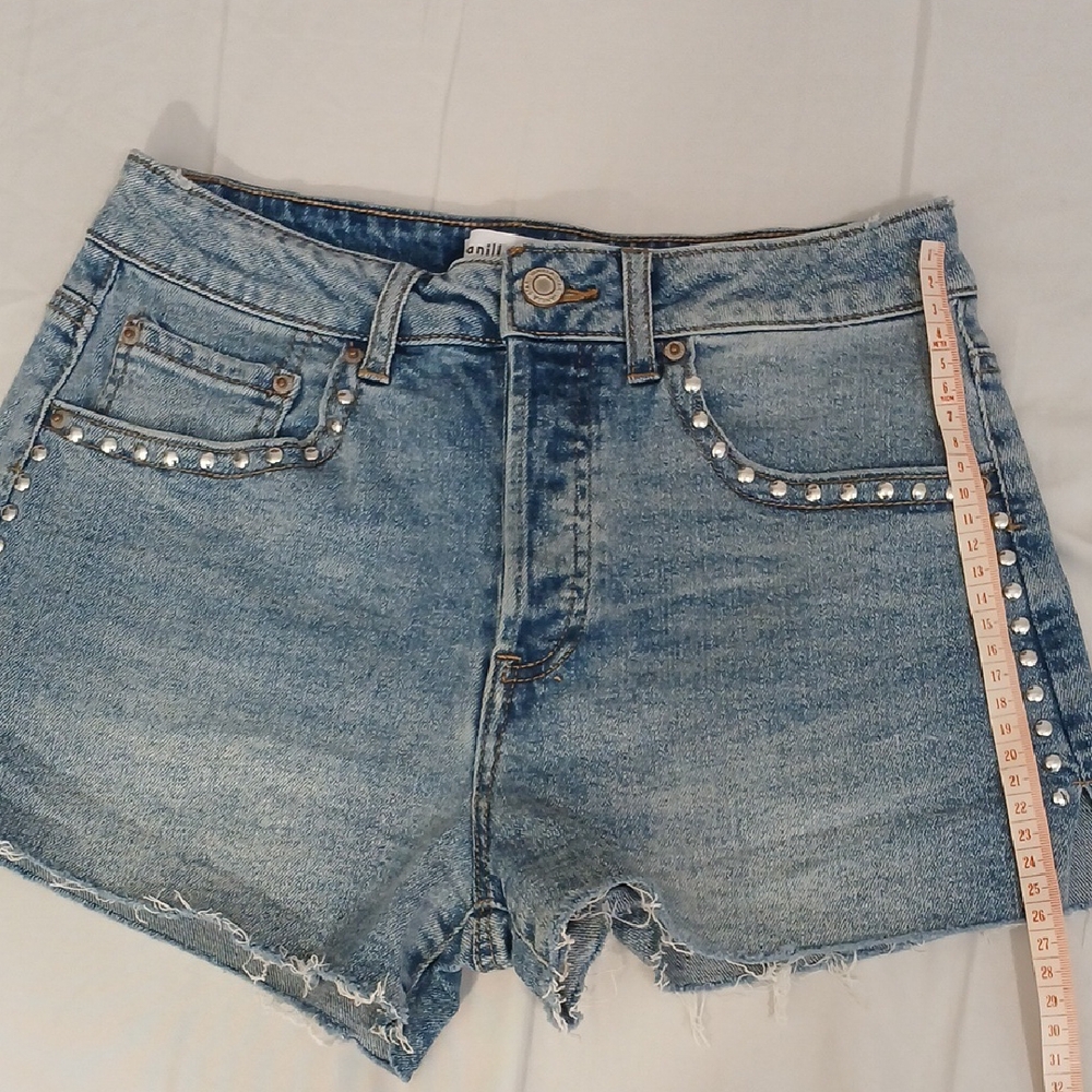 Dollcake Denim Studded Shorts